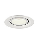 SLV LED Deckeneinbauleuchte NUMINOS� GIMBLE M, 4000K, 20�, wei�