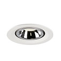 SLV LED Deckeneinbauleuchte NUMINOS� GIMBLE M, 4000K, 20�, Wei� / Chrom