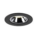 SLV LED Deckeneinbauleuchte NUMINOS� GIMBLE L, 4000K, 55�, Schwarz / Chrom