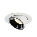 SLV LED Deckeneinbauleuchte NUMINOS� GIMBLE L, 4000K, 55�, Wei� / Chrom