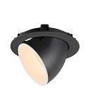 SLV LED Deckeneinbauleuchte NUMINOS� GIMBLE XL, 2700K, 20�, Schwarz / Wei�