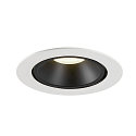 SLV LED Deckeneinbauleuchte NUMINOS� GIMBLE XL, 4000K, 20�, Wei� / Schwarz