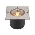 LED Bodeneinbauleuchte ROCCI 200 EL, IP65/IP67 IK08, 16W 3000K 1530lm 120�, Edelstahl 316, begehbar, starr, Blende eckig
