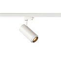 SLV 3-Phasen LED Strahler NUMINOS� ZOOM M, 230V / 500mA, CRi >90, fokussierbar, Phasen dimmbar, 20W 2700K 15�-60�, wei�