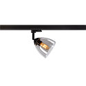 SLV 3-Phasen Strahler PARA CONE GL GU10, transparent, Bambus