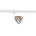 SLV 3-Phasen Strahler PARA CONE GL GU10, transparent, wei�