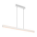 SLV LED Pendelleuchte ONE LINEAR 100 PHASE UP/DOWN, 104cm,600mA, 24W 2700/3000K 1280lm, CRi >90, dimmbar, wei�