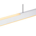 SLV LED Pendelleuchte ONE LINEAR 100 PHASE UP/DOWN, 104cm,600mA, 24W 2700/3000K 1280lm, CRi >90, dimmbar, wei�