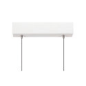 SLV LED Pendelleuchte ONE LINEAR 100 PHASE UP/DOWN, 104cm,600mA, 24W 2700/3000K 1280lm, CRi >90, dimmbar, wei�