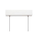 SLV Pendant luminaire ONE LINEAR 140 PHASE up/down, 35W, 2700/3000K, white