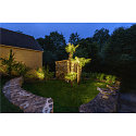 SLV LED Wand-/Deckenleuchte FLOODI M, 100�, 30W, 3000K, 2980lm, anthrazit/transparent