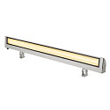 SLV LED Outdoor Wandleuchte VANO WING SP LONG, 120�, 49W, 3000K, 3140lm, CRI80, grau