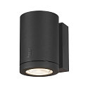 SLV LED Outdoor Wandleuchte ENOLA OCULUS WL SINGLE, 100�, 11W, 3000/4000K, 1000-1100lm, CRI90, anthrazit