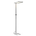 SLV LED B�ro-Stehleuchte WORKLIGHT, Up/Down, mit Sensor, 79W 4000K 7600lm 100�/80�, UGR , Silber