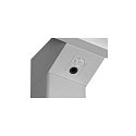 SLV LED Tischleuchte WORKLIGHT, 80�, 79W, 4000K,  7600lm, dimmbar, silber