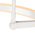 SLV LED Stehleuchte ONE BOW FL, Up&Down, 140�, 22W, 2700/3000K, CRI90, wei�