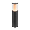 SLV LED Leuchtenkopf M-POL M CLEAR, IP65 IK10, 19W, 2700/3000K, 1150-1230lm, CRI90, DALI dimmbar, anthrazit