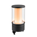 SLV LED Leuchtenkopf M-POL M CLEAR, IP65 IK10, 19W, 2700/3000K, 1150-1230lm, CRI90, DALI dimmbar, anthrazit