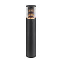 SLV luminaire head M-POL M LOUVER DALI controllable IP65, anthracite dimmable
