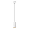 SLV Pendelleuchte ASTO TUBE, IP20, zylindrisch, 1-flammig, 1x GU10 max. 10W, wei�