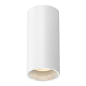 SLV Aufbau-Downlight ASTO TUBE, IP20, zylindrisch, GU10 max. 10W, wei�