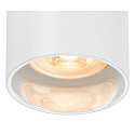 SLV Aufbau-Downlight ASTO TUBE, IP20, zylindrisch, GU10 max. 10W, wei�