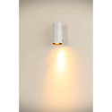 SLV Wandstahler ASTO TUBE, IP20, zylindrisch, 1-flammig, Dpwn, 1x GU10 max. 10W, wei�