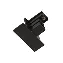 Zubeh�r f�r 3-Phasen Einbauschiene S-TRACK PHASE & DALI - Endkappe, Polycarbonat (PC), schwarz
