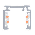 SLV Aufbauschiene TRACK 48V, DALI, 1m, IP20, wei�