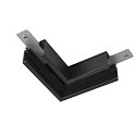 L-connector TRACK 48V standard, mechanical, right, black
