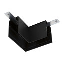 L-Verbinder f�r Aufbauschiene TRACK 48V, tief, mechanisch, rechts, IP20, schwarz