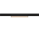 LED Spot IN-LINE 22 TRACK 48V, 95�, 7,3W, CRI90, DALI, opal, IP20, 2700K, 540lm, schwarz/schwarz