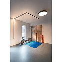 SLV track spot IN-LINE 44 TRACK 48V DALI controllable IP20, black dimmable