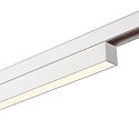 SLV track spot IN-LINE 44 DALI 48V rigid, DALI controllable IP20, white dimmable