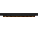 LED Spot IN-LINE 44 TRACK 48V, Darklight Reflector, 35�, 14W, CRI90, DALI, IP20, 2700K, 1180lm, schwarz/schwarz