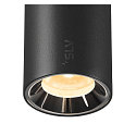 SLV LED Spot NUMINOS� XS TRACK 48V, 20�, 8,7W, CRI90, DALI, IP20, 3000K, 730lm, schwarz/chrom