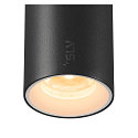 SLV track spot NUMINOS� XS TRACK 48V DALI controllable IP20, black, white dimmable
