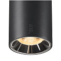 SLV LED Spot NUMINOS� S TRACK 48V, 20�, 16W, CRI90, DALI, IP20, 3000K, 1050lm, schwarz/chrom