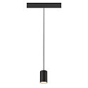 SLV LED Pendelleuchte NUMINOS� XS TRACK 48V, 55�, 8,7W, CRI90, DALI, IP20, 2700K, 670lm, schwarz/wei�