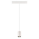 SLV LED Pendelleuchte NUMINOS� XS TRACK 48V, 40�, 8,7W, CRI90, DALI, IP20, 3000K, 700lm, wei�/chrom