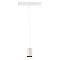SLV LED Pendelleuchte NUMINOS� XS TRACK 48V, 55�, 8,7W, CRI90, DALI, IP20, 3000K, 690lm, wei�/schwarz