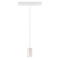 SLV LED Niedervolt-Schienen Pendelleuchte NUMINOS� XS, 48V, 8.7W 4000K 40�, DALI 2 dimmbar, matt wei�