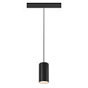 SLV LED Pendelleuchte NUMINOS� S TRACK 48V, 40�, 16W, CRI90, DALI, IP20, 2700K, 1050lm, schwarz/wei�
