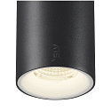 SLV LED Niedervolt-Schienen-Pendelleuchte NUMINOS� S DALI, 48V, 16W 4000K 55�, DALI 2 dimmbar, matt schwarz / innen matt wei�