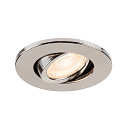 Abdeckung MOVE f�r LED Einbauleuchte UNIVERSAL DOWNLIGHT PHASE, IP20 (Indoor), rund, schwenkbar, chrom