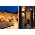 SLV LED Outdoor Wandaufbauleuchte OVAL 14 WL, 5,7W, 2700/3000K, 560lm, CRI80, IP65, schwarz