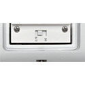 SLV outdoor wall luminaire OVAL 14 WL IP65, white