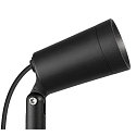 SLV LED Erdspie�-Leuchte SYNA PLANT, IP65 IK06, rund, 6W 3000K 540lm 36�, neigbar, IP-Steckerkabel, schwarz