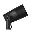 SLV LED Erdspie�-Leuchte SYNA GARDEN, IP65 IK06, 6W 3000K 540lm 36�, neigbar, IP-Steckerkabel, schwarz