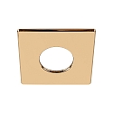 Abdeckung UNIVERSAL DOWNLIGHT, f�r Downlight IP65, eckig, gold gl�nzend